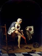 Jan Steen, The Toilet